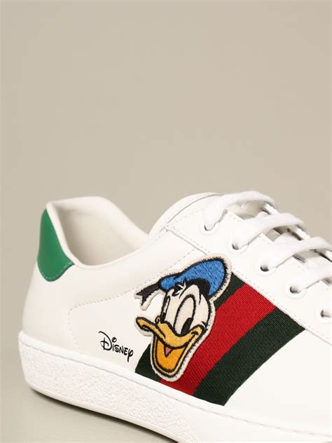 scarpe gucci con paperino|Gucci Ace x Disney Uomo .